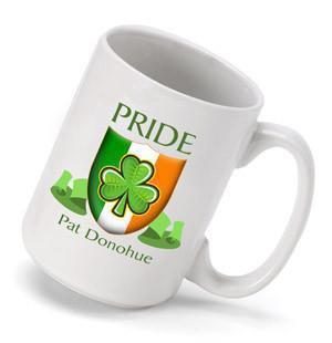 Personalized Irish Pride Coffee Mug